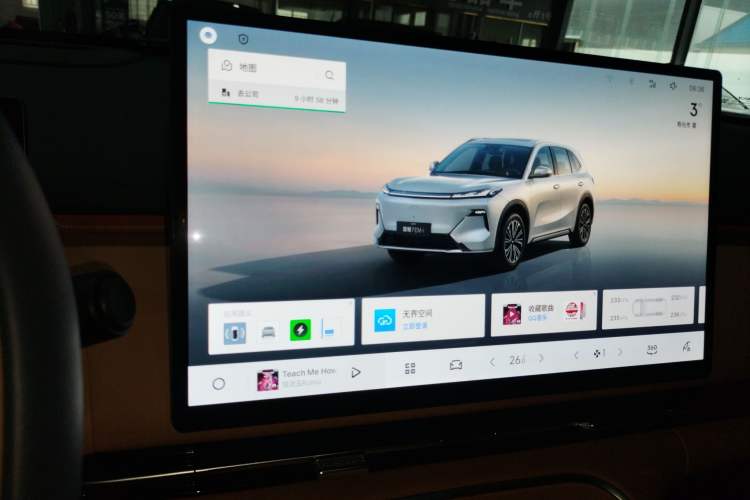 Used Geely Galaxy Xingjian 7 EM-i 2025 120km Exploration+ Version Audio And AC Panel