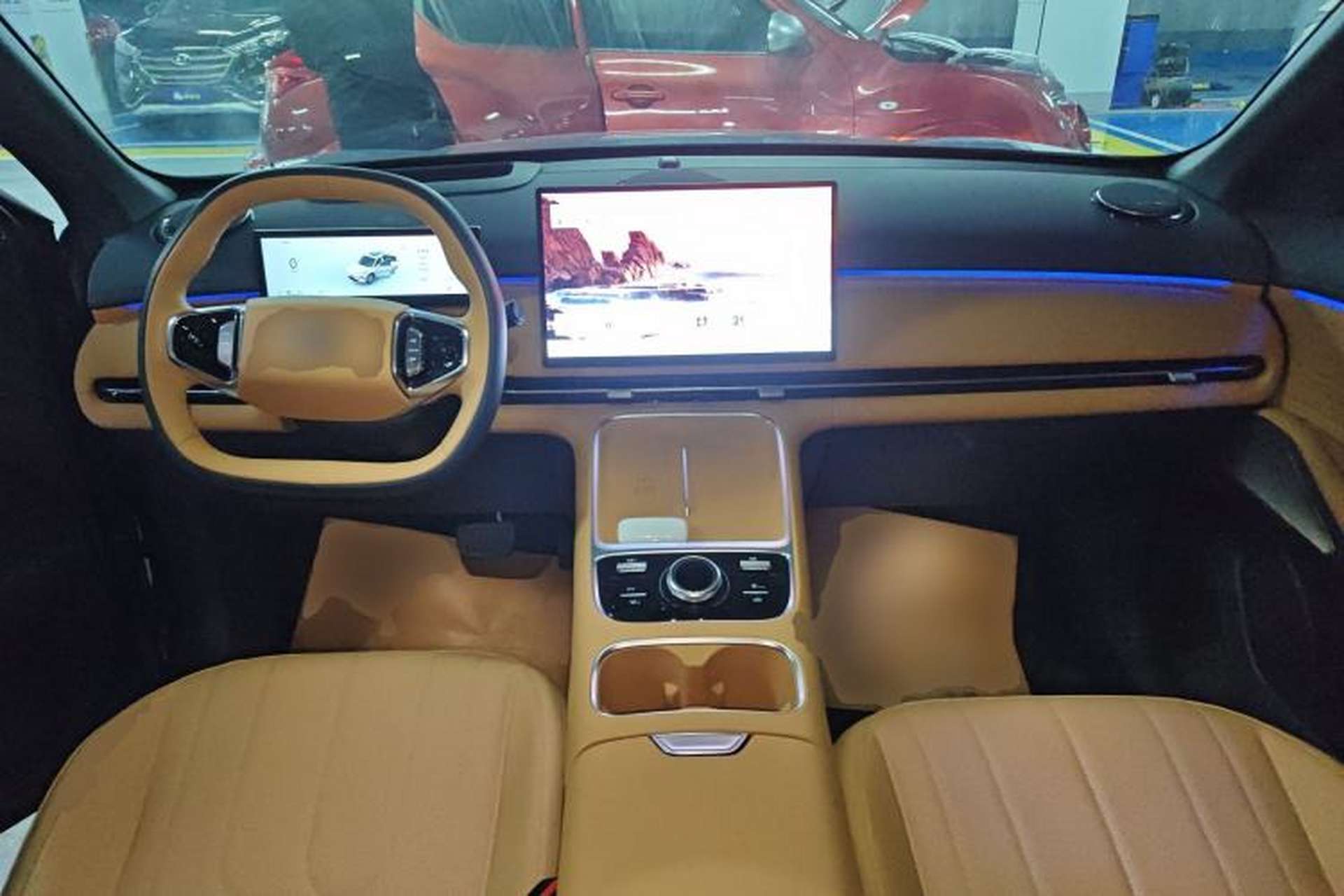 Used Geely Galaxy Xingjian 7 EM-i 2025 120km Navigator Edition Center Console