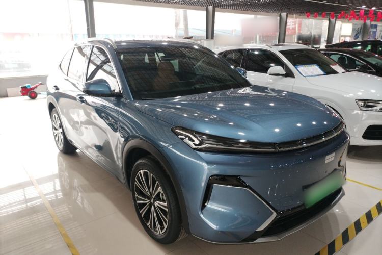 Used Geely Galaxy Xingjian 7 EM-i 2025 120km Exploration+ Version Front Right 45 Deg