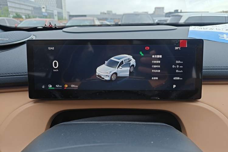 Used Geely Galaxy Xingjian 7 EM-i 2025 120km Navigator Edition Instrument Cluster