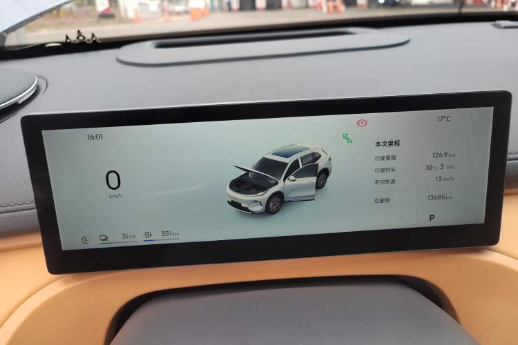 Used Geely Galaxy Xingjian 7 EM-i 2025 120km Navigator Edition Instrument Cluster