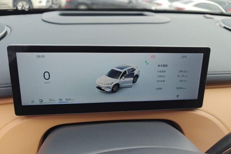 Used Geely Galaxy Xingjian 7 EM-i 2025 120km Exploration+ Version Odometer Close Up