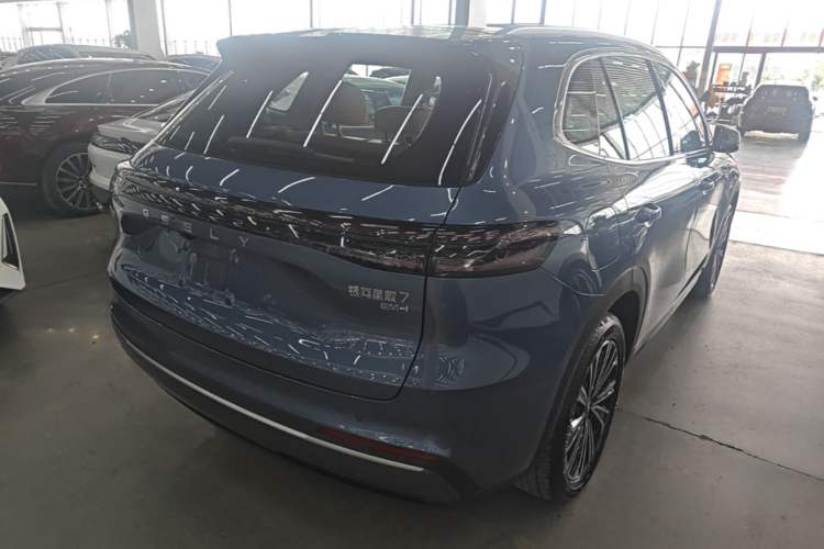 Used Geely Galaxy Xingjian 7 EM-i 2025 120km Navigator Edition Rear Right 45 Deg