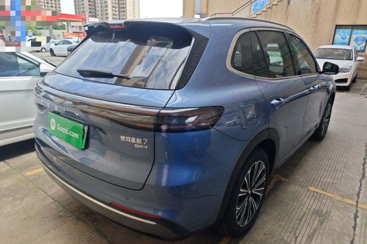 Used Geely Galaxy Xingjian 7 EM-i 2025 120km Navigator Edition Rear Right 45 Deg