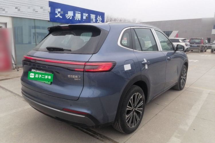 Used Geely Galaxy Xingjian 7 EM-i 2025 120km Navigator Edition Rear Right 45 Deg