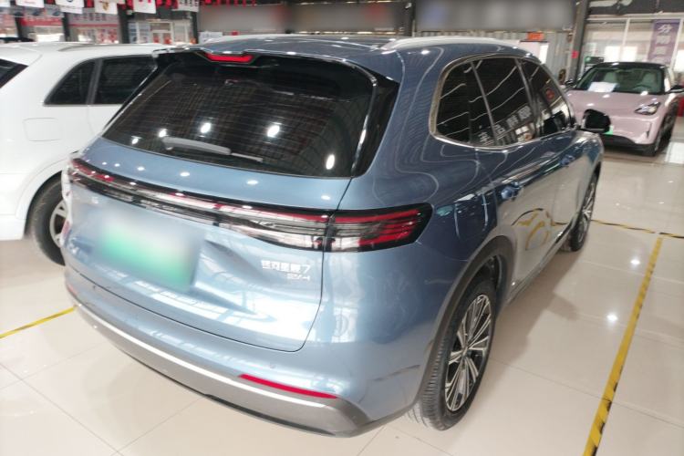 Used Geely Galaxy Xingjian 7 EM-i 2025 120km Exploration+ Version Rear Right 45 Deg