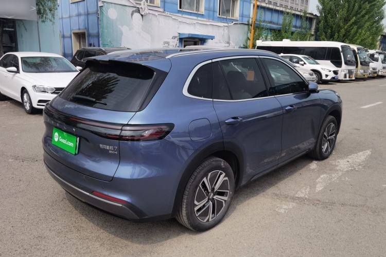 Used Geely Galaxy Xingjian 7 EM-i 2025 120km Exploration+ Version Rear Right 45 Deg