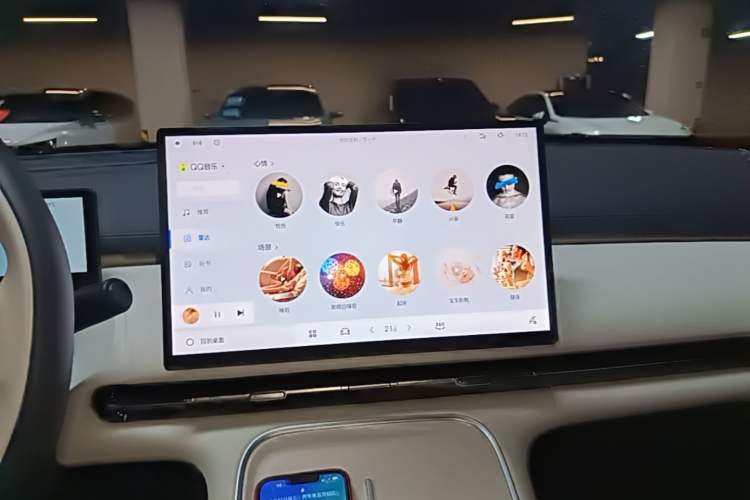 Used Geely Galaxy Xingjian 7 EM-i 2025 120km Exploration+ Version Audio And AC Panel