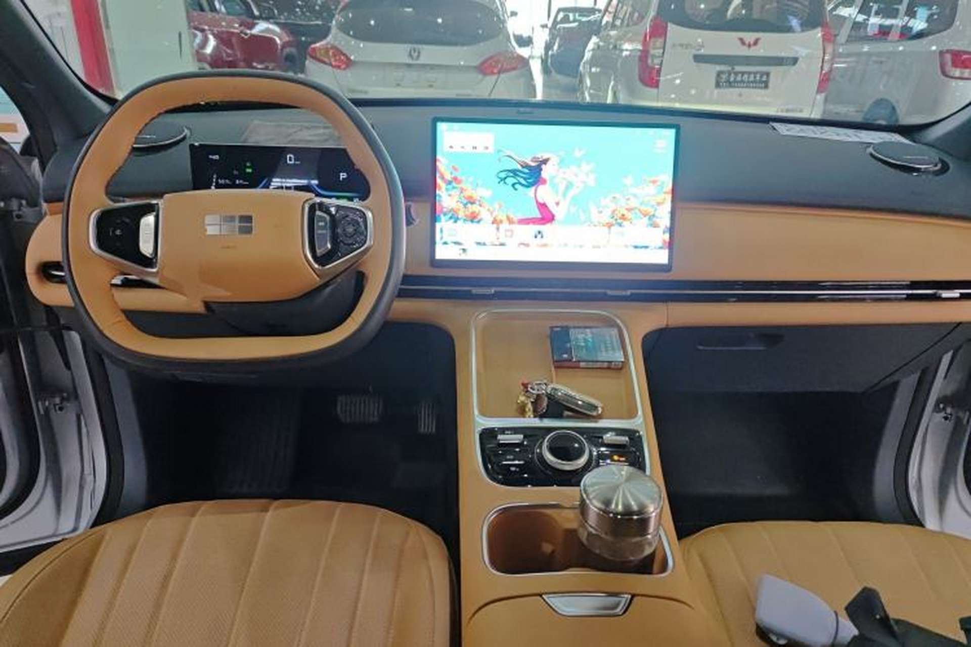 Used Geely Galaxy Xingjian 7 EM-i 2025 120km Launch+ Version Center Console