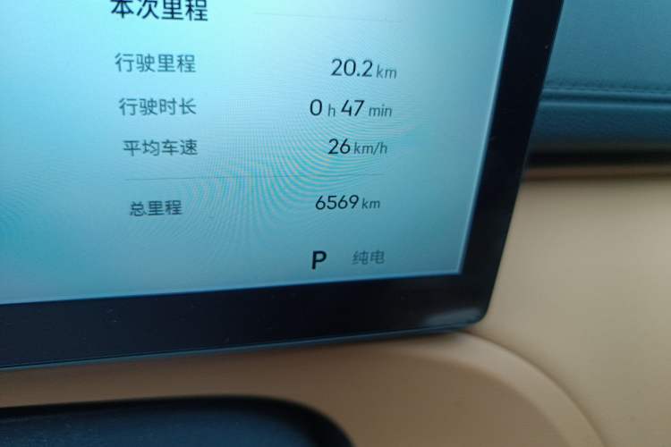 Used Geely Galaxy Xingjian 7 EM-i 2025 120km Exploration+ Version Odometer Close Up