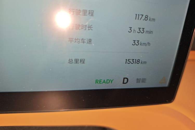 Used Geely Galaxy Xingjian 7 EM-i 2025 120km Navigator Edition Odometer Close Up