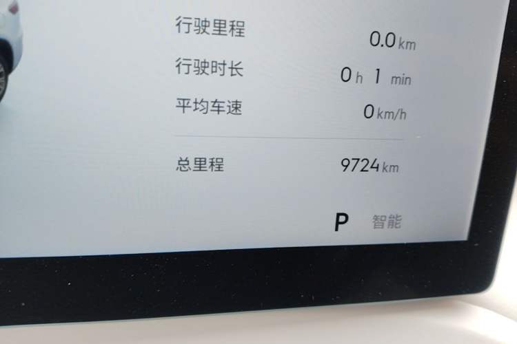 Used Geely Galaxy Xingjian 7 EM-i 2025 120km Navigator Edition Odometer Close Up