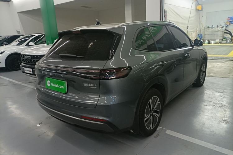 Used Geely Galaxy Xingjian 7 EM-i 2025 55km Exploration Edition Rear Right 45 Deg