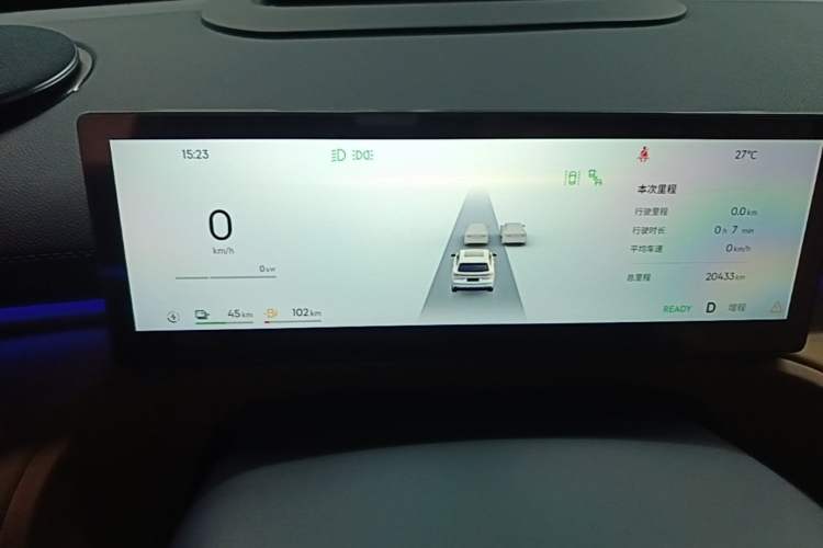Used Geely Galaxy Xingjian 7 EM-i 2025 120km Navigator Edition Instrument Cluster