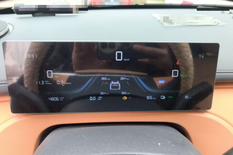 Used Geely Galaxy Xingjian 7 EM-i 2025 120km Launch+ Version Instrument Cluster