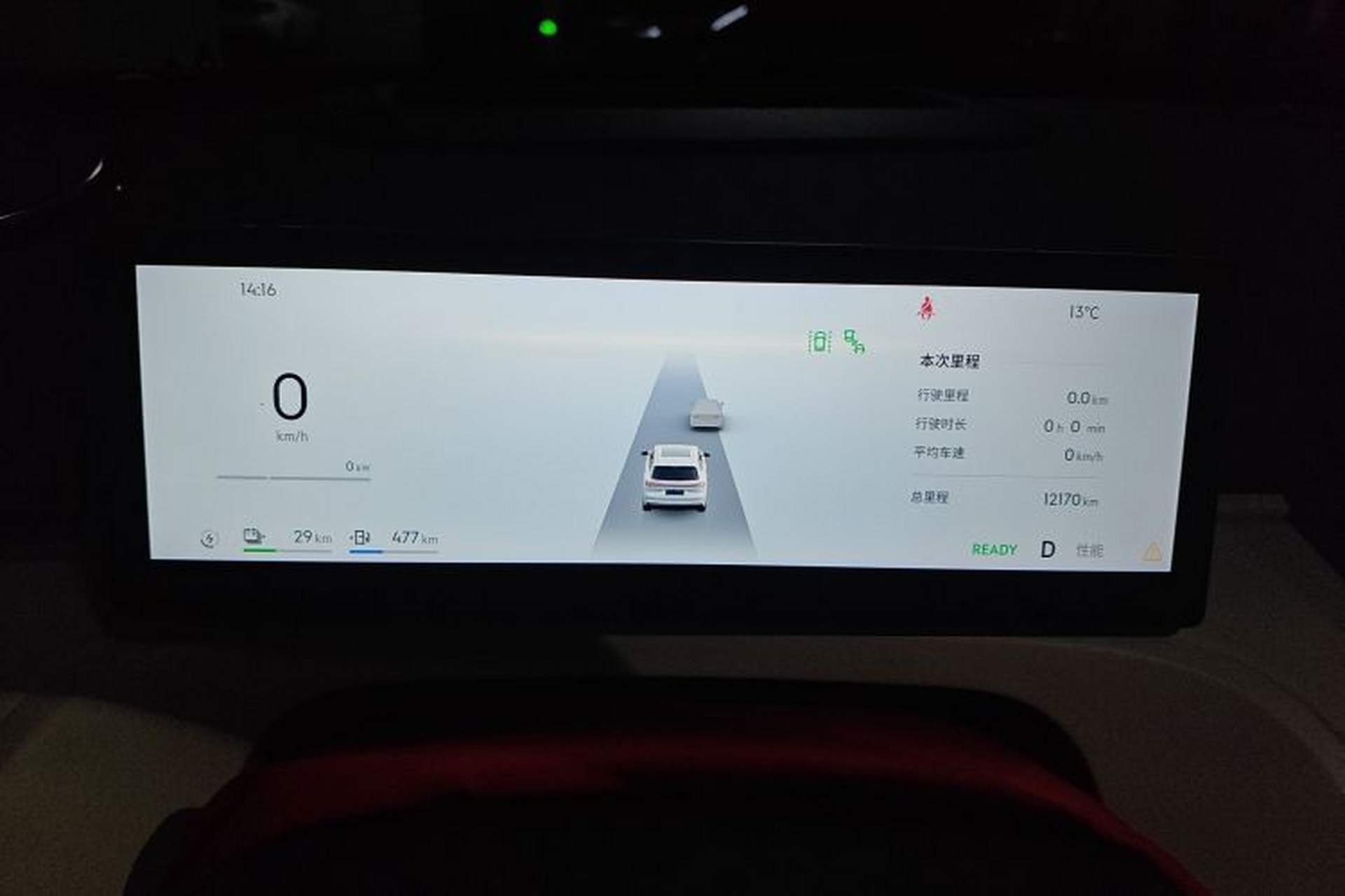 Used Geely Galaxy Xingjian 7 EM-i 2025 120km Navigator Edition Instrument Cluster
