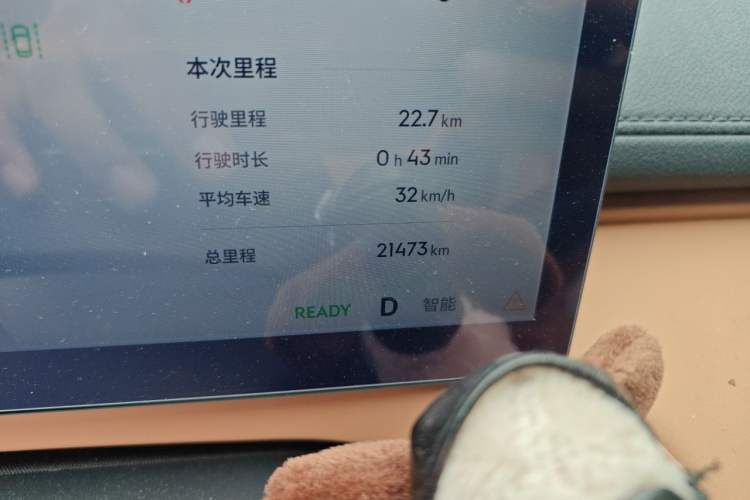 Used Geely Galaxy Xingjian 7 EM-i 2025 120km Exploration+ Version Odometer Close Up
