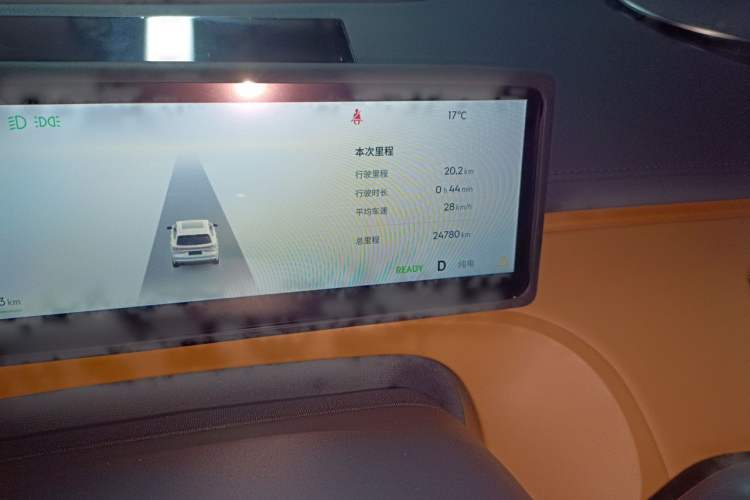 Used Geely Galaxy Xingjian 7 EM-i 2025 120km Exploration+ Version Odometer Close Up