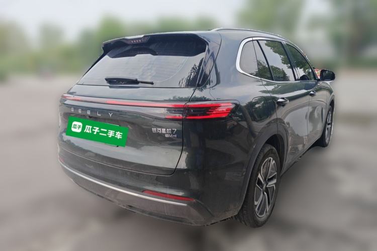 Used Geely Galaxy Xingjian 7 EM-i 2025 120km Exploration+ Version Rear Right 45 Deg