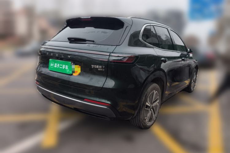 Used Geely Galaxy Xingjian 7 EM-i 2025 120km Launch+ Version Rear Right 45 Deg