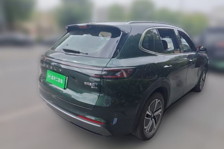Used Geely Galaxy Xingjian 7 EM-i 2025 120km Launch+ Version Rear Right 45 Deg