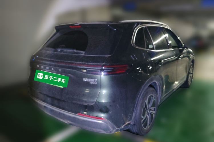 Used Geely Galaxy Xingjian 7 EM-i 2025 120km Exploration+ Version Rear Right 45 Deg