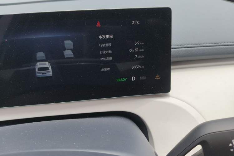 Used Geely Galaxy Xingjian 7 EM-i 2025 120km Exploration+ Version Odometer Close Up