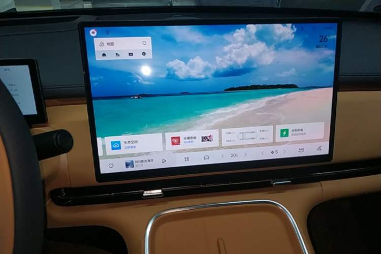 Used Geely Galaxy Xingjian 7 EM-i 2025 120km Exploration+ Version Audio And AC Panel