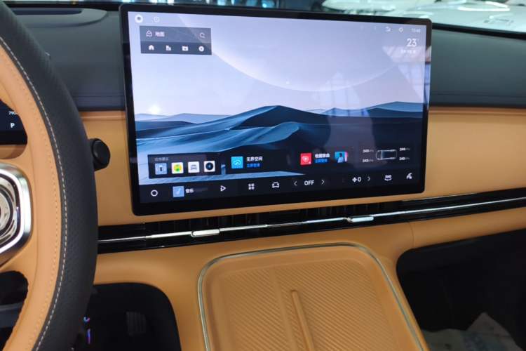 Used Geely Galaxy Xingjian 7 EM-i 2025 120km Exploration+ Version Audio And AC Panel