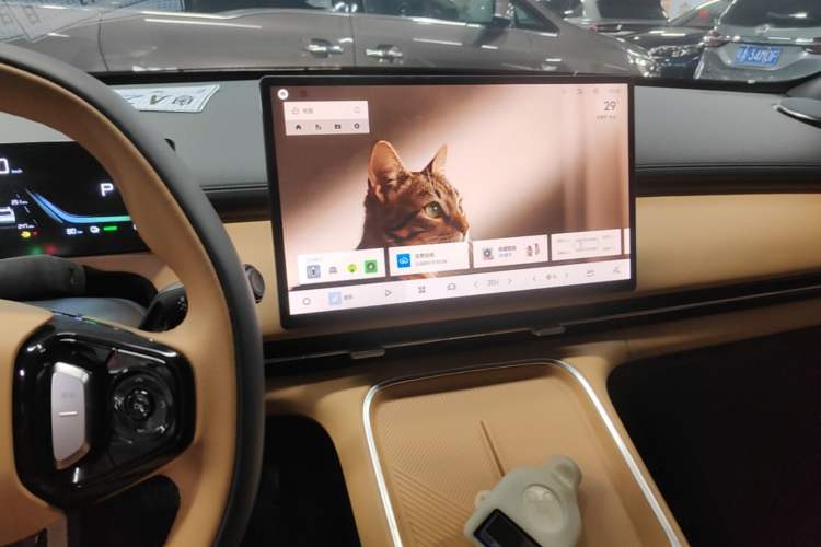Used Geely Galaxy Xingjian 7 EM-i 2025 55 km Launch Edition Audio And AC Panel