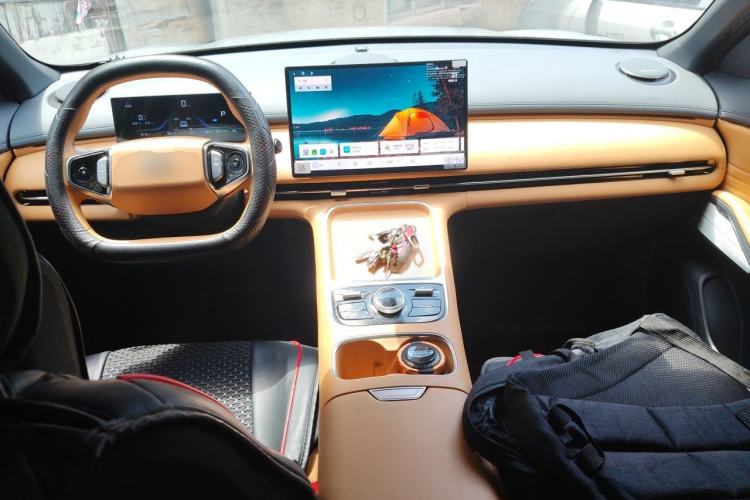 Used Geely Galaxy Xingjian 7 EM-i 2025 120km Launch+ Version Center Console