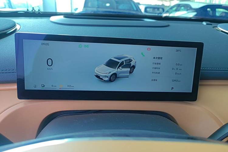 Used Geely Galaxy Xingjian 7 EM-i 2025 120km Navigator Edition Instrument Cluster