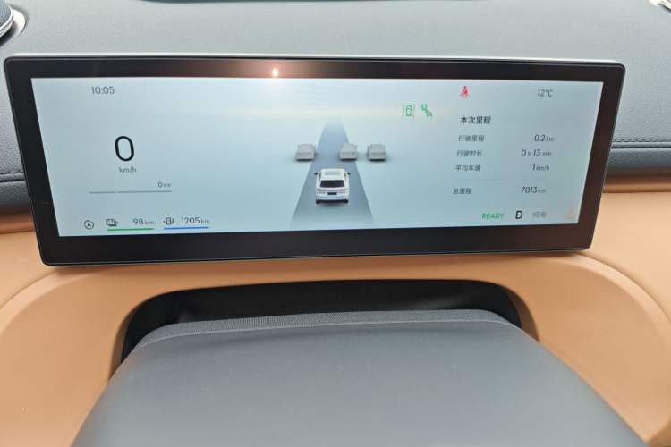 Used Geely Galaxy Xingjian 7 EM-i 2025 120km Navigator Edition Instrument Cluster