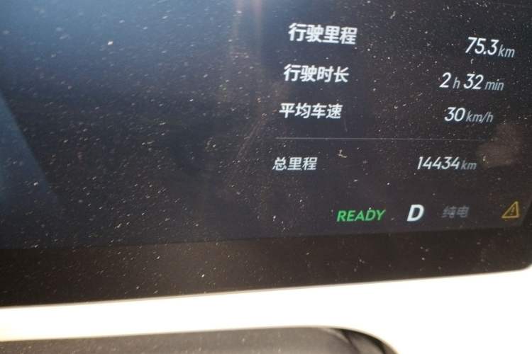 Used Geely Galaxy Xingjian 7 EM-i 2025 120km Exploration+ Version Odometer Close Up