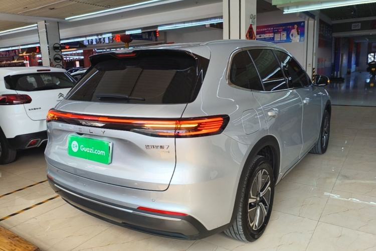 Used Geely Galaxy Xingjian 7 EM-i 2025 120km Exploration+ Version Rear Right 45 Deg