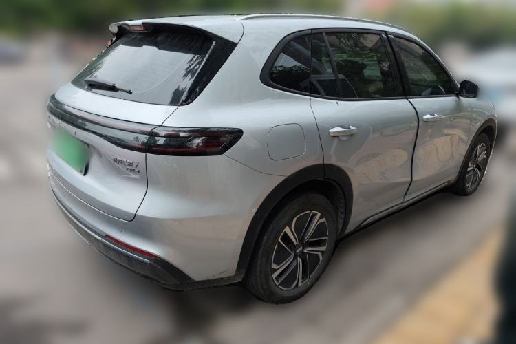 Used Geely Galaxy Xingjian 7 EM-i 2025 55 km Launch Edition Rear Right 45 Deg