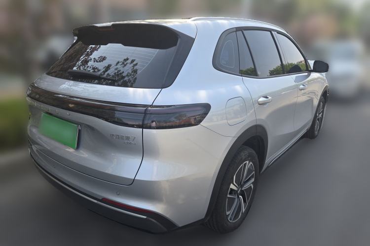 Used Geely Galaxy Xingjian 7 EM-i 2025 55 km Launch Edition Rear Right 45 Deg