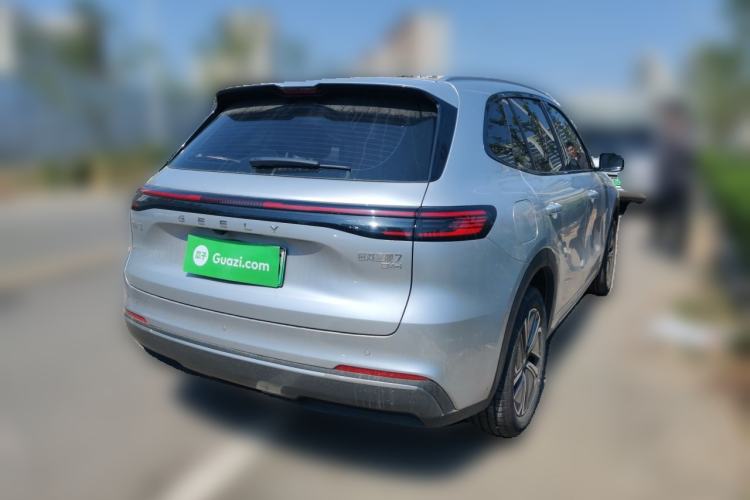 Used Geely Galaxy Xingjian 7 EM-i 2025 120km Exploration+ Version Rear Right 45 Deg
