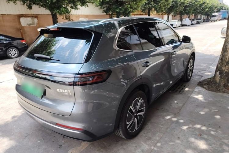 Used Geely Galaxy Xingjian 7 EM-i 2025 120km Exploration+ Version Rear Right 45 Deg