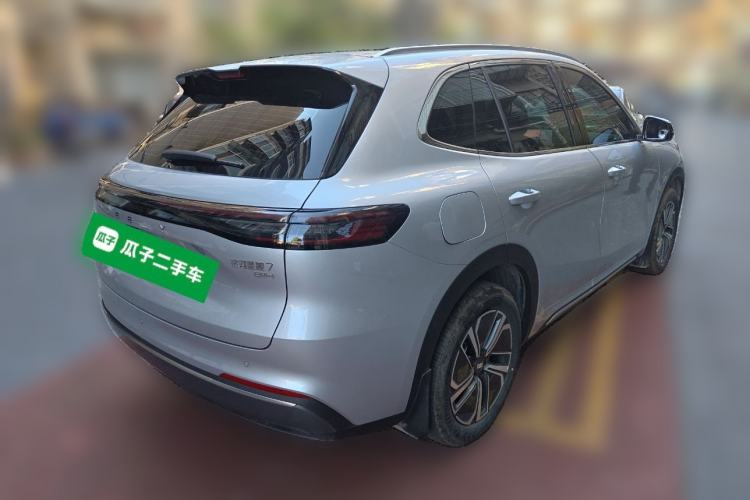 Used Geely Galaxy Xingjian 7 EM-i 2025 120km Launch+ Version Rear Right 45 Deg