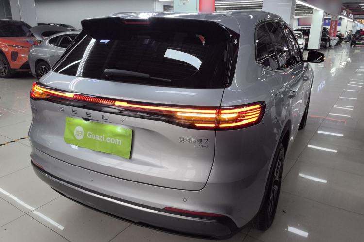 Used Geely Galaxy Xingjian 7 EM-i 2025 120km Exploration+ Version Rear Right 45 Deg