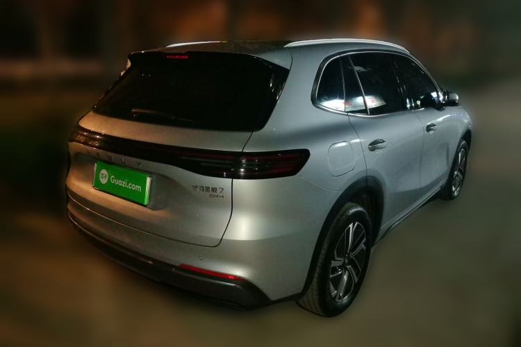 Used Geely Galaxy Xingjian 7 EM-i 2025 120km Launch+ Version Rear Right 45 Deg