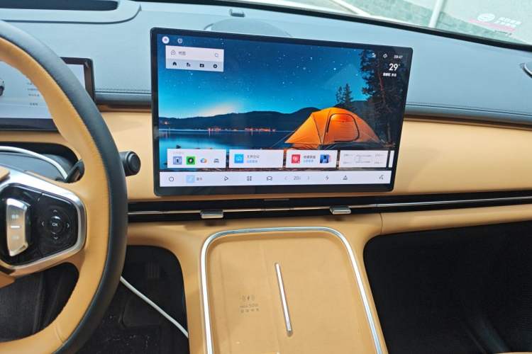 Used Geely Galaxy Xingjian 7 EM-i 2025 120km Exploration+ Version Audio And AC Panel