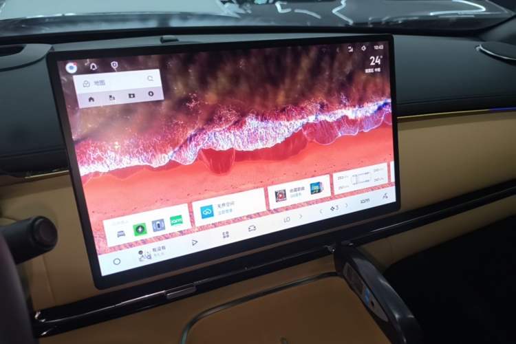 Used Geely Galaxy Xingjian 7 EM-i 2025 120km Exploration+ Version Audio And AC Panel