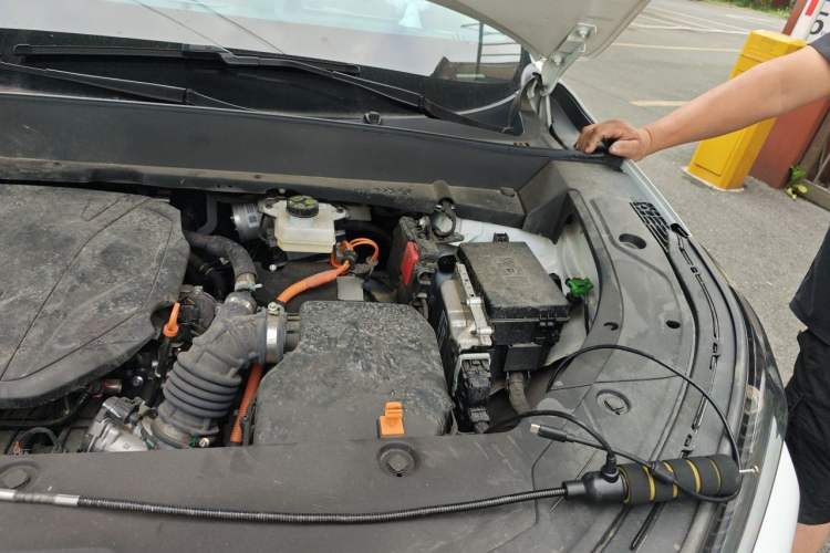 Used Geely Galaxy Xingjian 7 EM-i 2025 120km Exploration+ Version Engine Bay Left