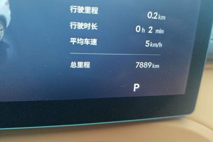 Used Geely Galaxy Xingjian 7 EM-i 2025 120km Exploration+ Version Odometer Close Up