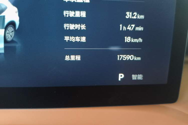 Used Geely Galaxy Xingjian 7 EM-i 2025 120km Exploration+ Version Odometer Close Up