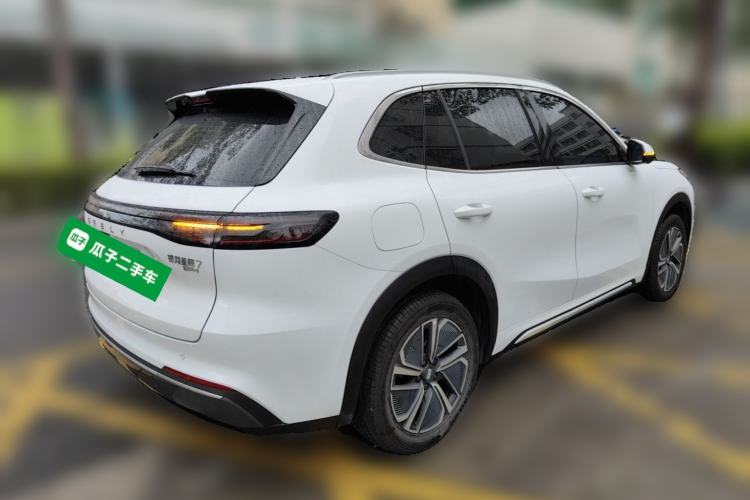 Used Geely Galaxy Xingjian 7 EM-i 2025 120km Launch+ Version Rear Right 45 Deg