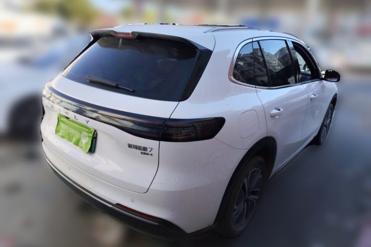 Used Geely Galaxy Xingjian 7 EM-i 2025 120km Launch+ Version Rear Right 45 Deg