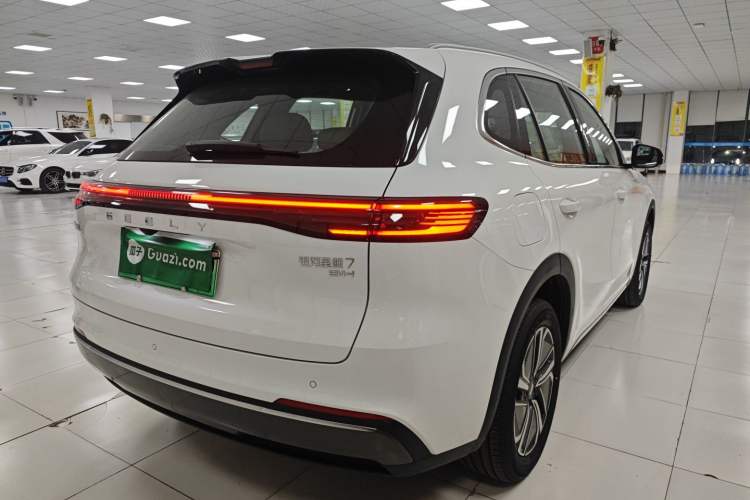Used Geely Galaxy Xingjian 7 EM-i 2025 120km Exploration+ Version Rear Right 45 Deg